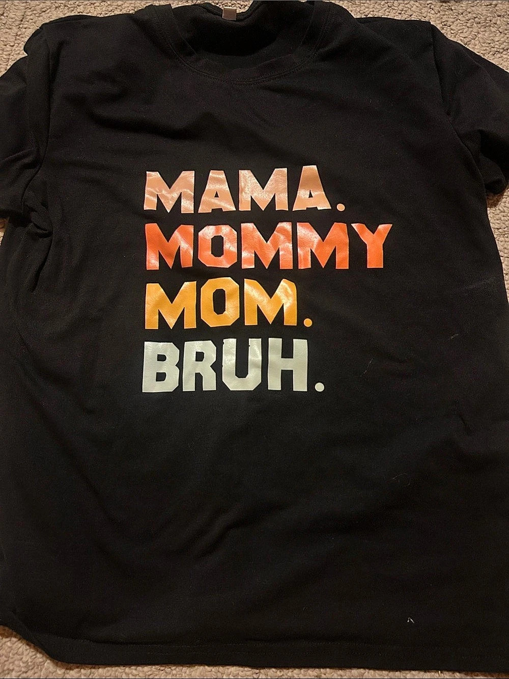 Mama Mommy Mom Bruh Graphic Tee